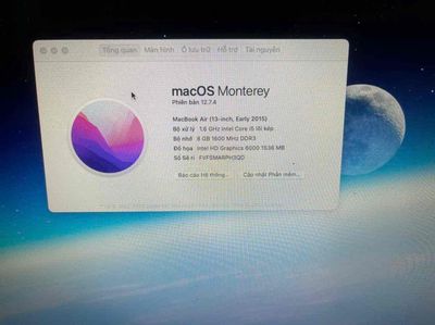 dọn nhà em cần bán cây mac air2015. Mua bán Laptop tại Huyện Đông Anh Hà Nội được đăng bởi Quang Vinh