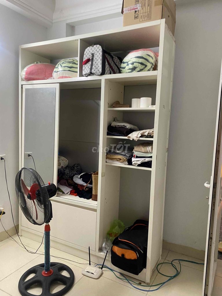 Tủ quần áo Nhựa Trắng chống ẩm mốc. Mua bán Tủ, kệ gia đình tại Quận Nam Từ Liêm Hà Nội được đăng bởi Nguyễn Phúc hình 1