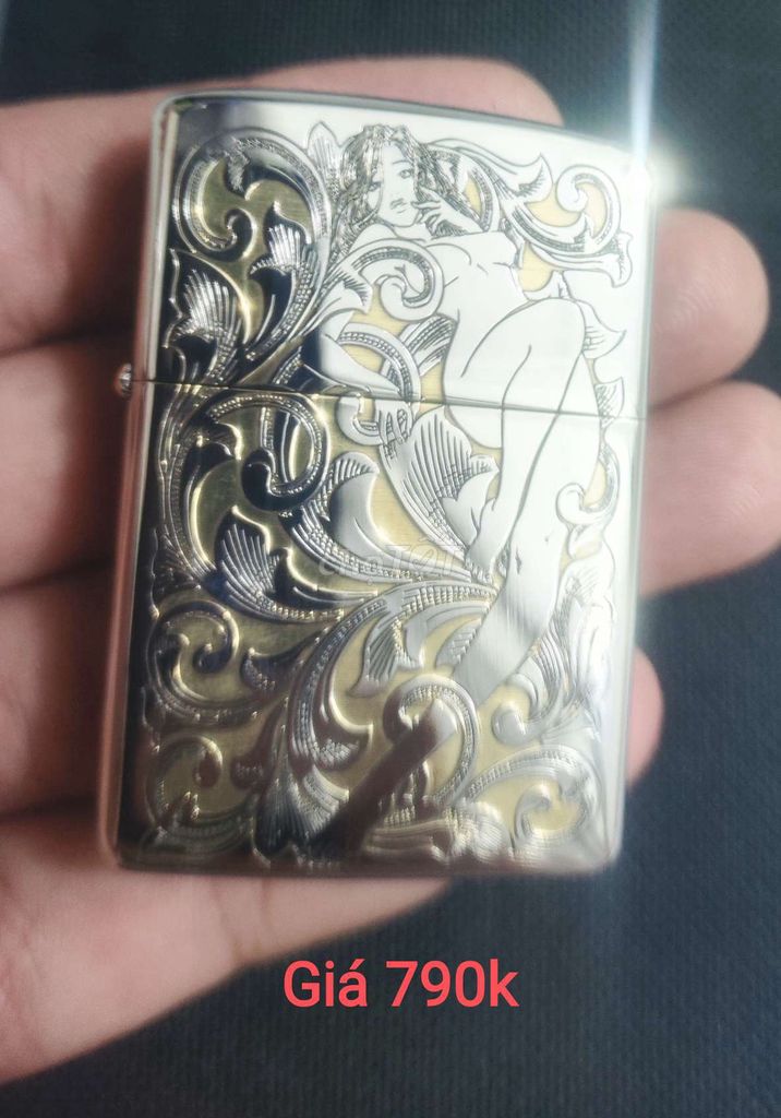 Bật lửa Zippo Kim loại Sưu tầm