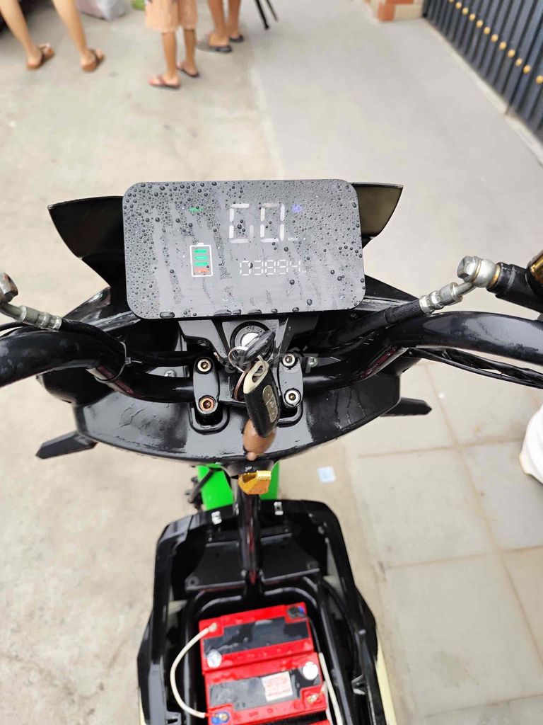 Xe máy điện MYOKO TFX Đen Xanh. Mua bán Xe điện tại Huyện Cần Đước Long An được đăng bởi sữa chữa xe đạp điện xe máy điện điện thoại lát tóp hình 3