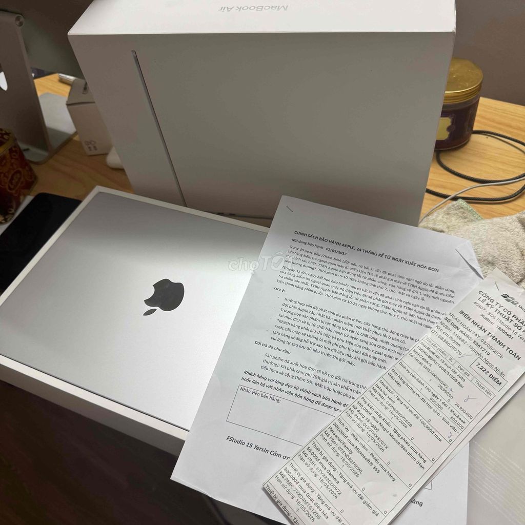 Macbook Air 13” M5 2026 16g/512 mới1 ng bhFpt 24th. Mua bán Laptop tại Quận 3 Tp Hồ Chí Minh được đăng bởi Phúc Nguyễn hình 1