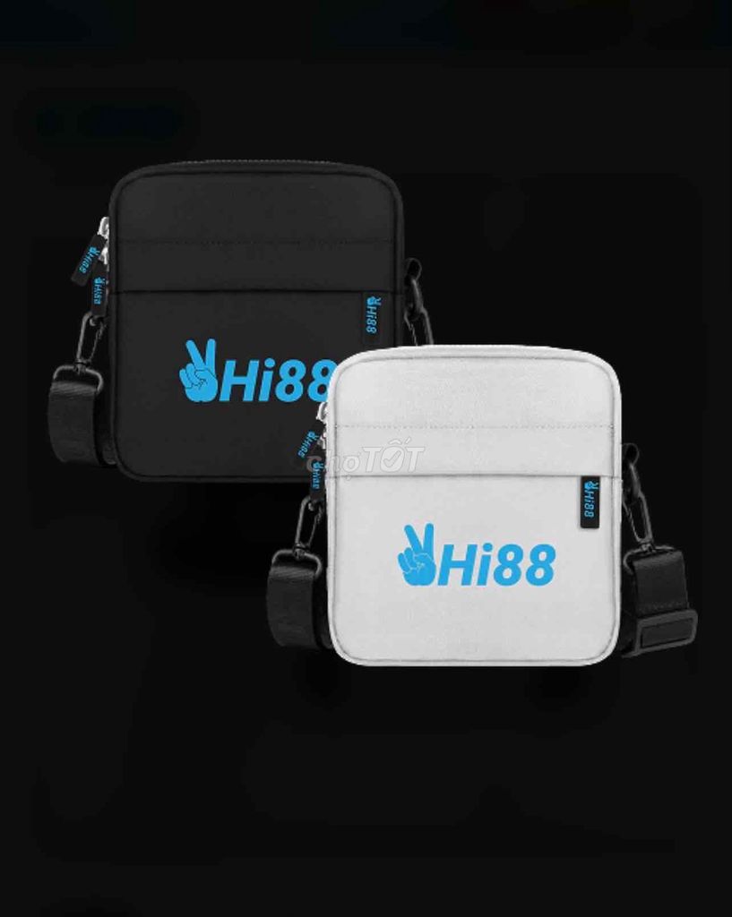 Túi đeo chéo Hi88 Đen, Trắng. Mua bán Túi xách tại Huyện Cần Giuộc Long An được đăng bởi NGUYEN MINH TAN hình 1