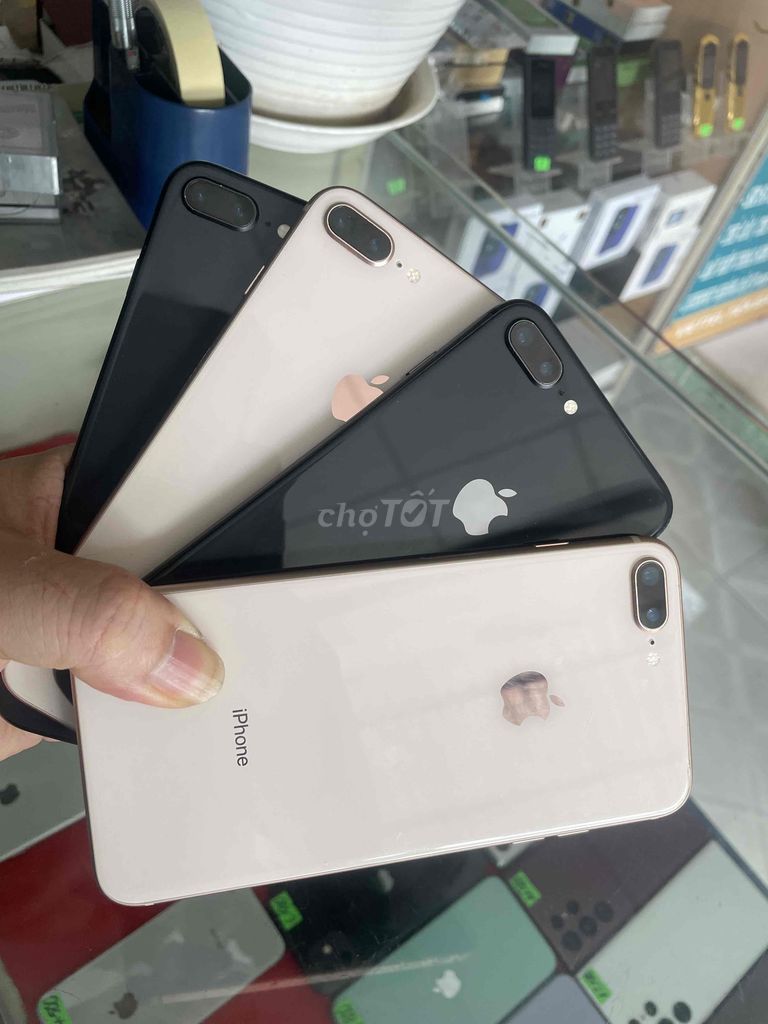 Iphone 8plus 64Gb quốc tế zin full pin new