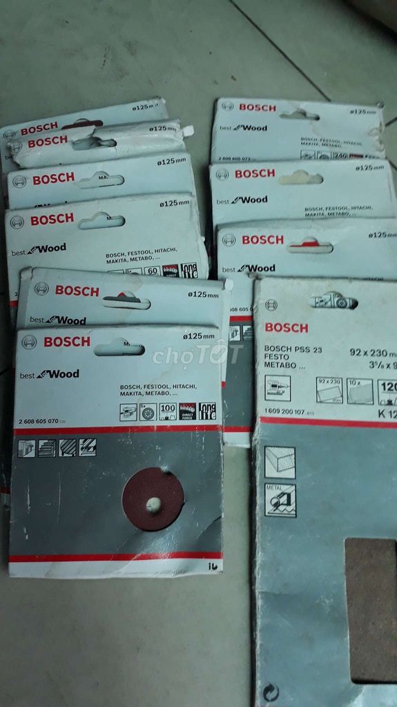 0917486621 - Nhám đĩa của bosch các loại của bosch chính hãng