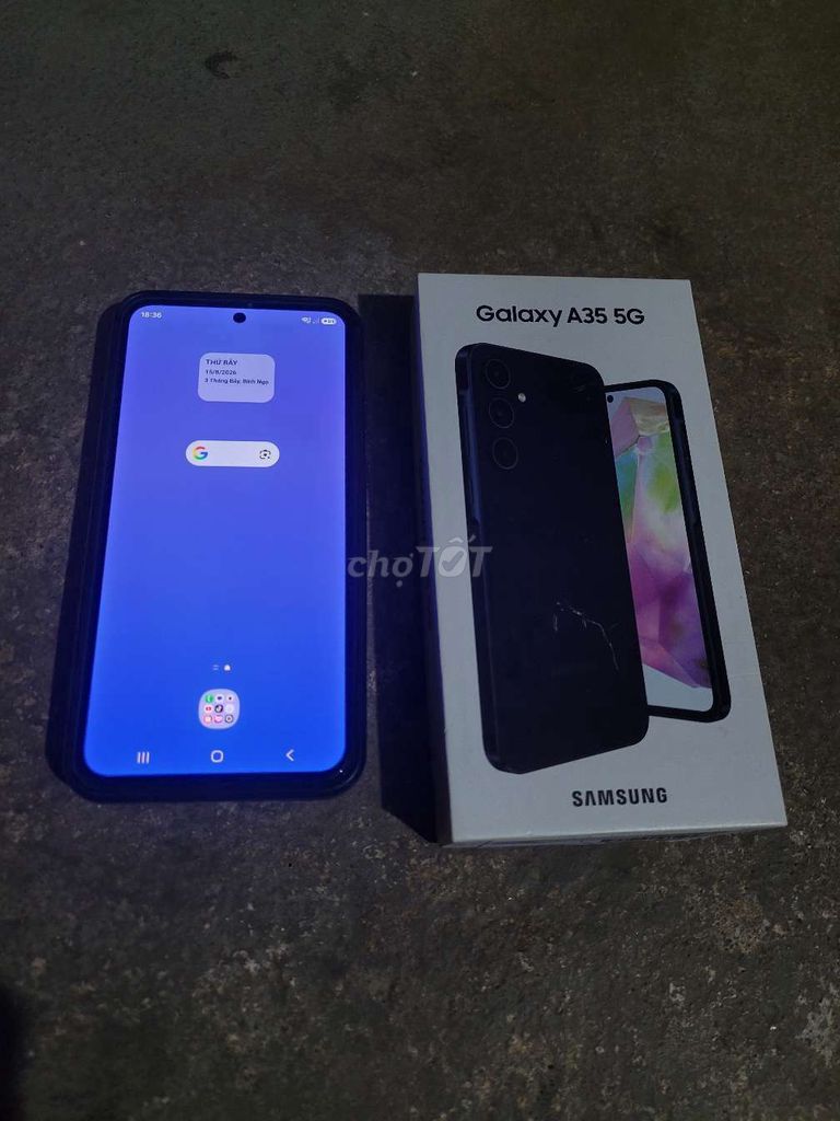 Samsung Galaxy A35 5G Đen Đã sử dụng. Mua bán Điện thoại tại Thành phố Bảo Lộc Lâm Đồng được đăng bởi Mi Mi hình 1
