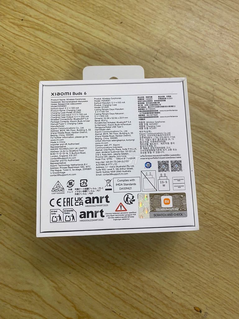 Tai nghe Xiaomi Buds 6 Chống ồn ANC Titan như mới. Mua bán Tivi, Âm thanh tại Quận Đống Đa Hà Nội được đăng bởi tshop tây sơn hình 1