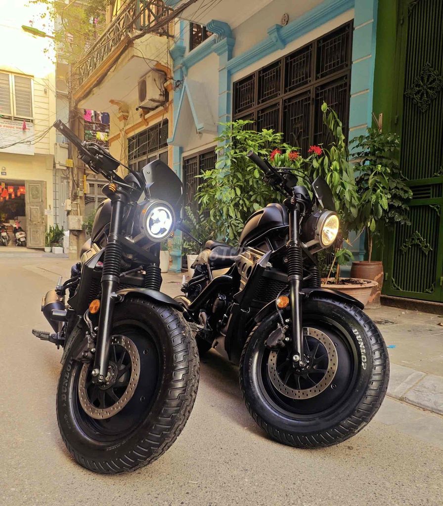 Honda Rebel 300 Abs full độ full lên BOBBER ngầu. Mua bán Xe máy tại Quận Cầu Giấy Hà Nội được đăng bởi Tong motor xe may hình 6