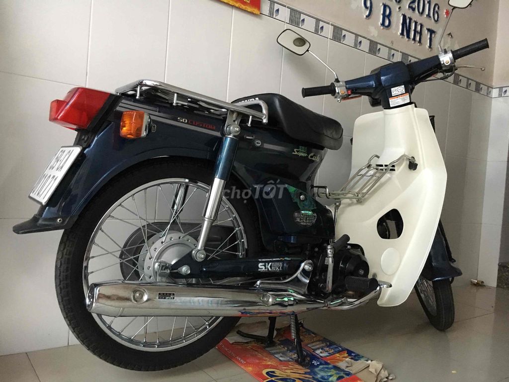 Honda Super Cub 50i CUSTOM. đèn Vuông xe Cọp ,Nhập. Mua bán Xe máy tại Quận 4 Tp Hồ Chí Minh được đăng bởi Pham Van Minh hình 20