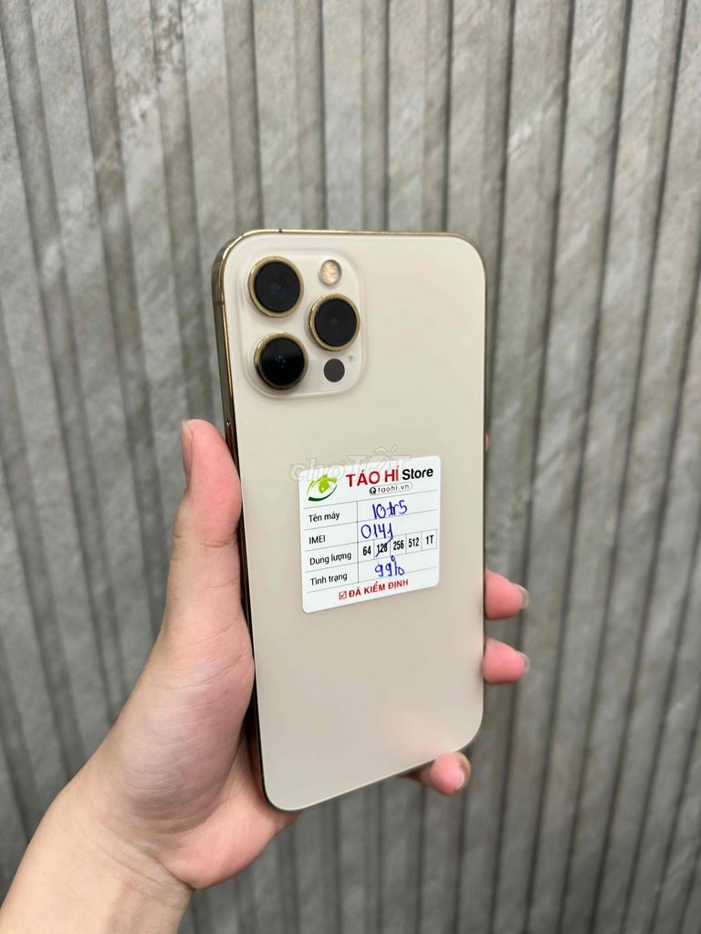 iPhone 12 Pro Max 128GB Vàng Đã dùng. Mua bán Điện thoại tại Quận 11 Tp Hồ Chí Minh được đăng bởi THI CÔNG TUẤN ANH hình 1