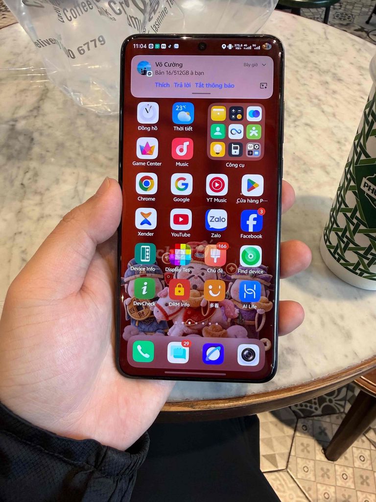 Điện thoại X200U Đỏ 16/512. Mua bán Điện thoại tại Quận 6 Tp Hồ Chí Minh được đăng bởi Shiki hình 1