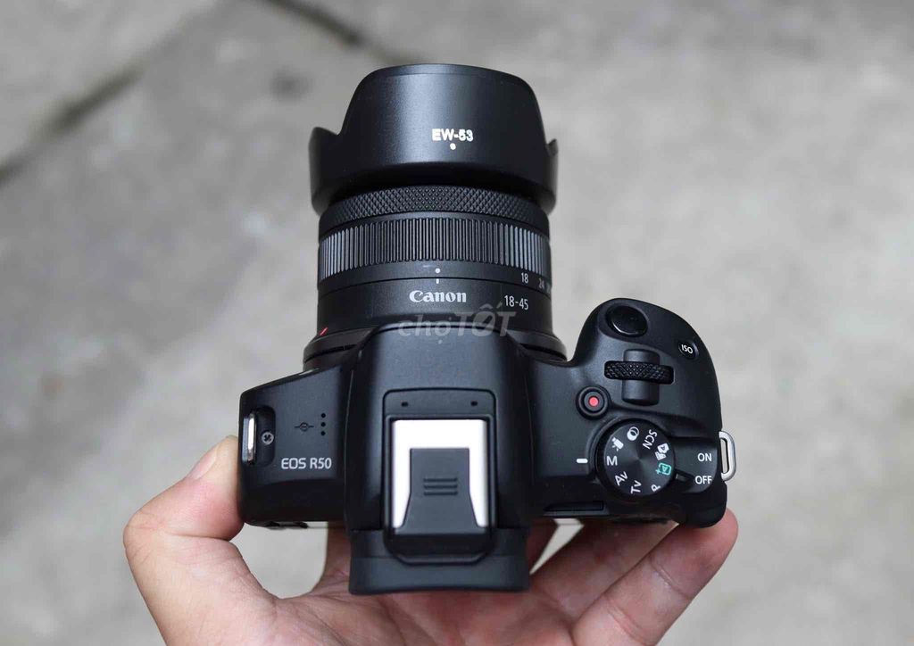 Máy ảnh Canon R50 + kit 18-45. Mua bán Máy ảnh, Máy quay tại Huyện Thạch Thất Hà Nội được đăng bởi Linh hình 1