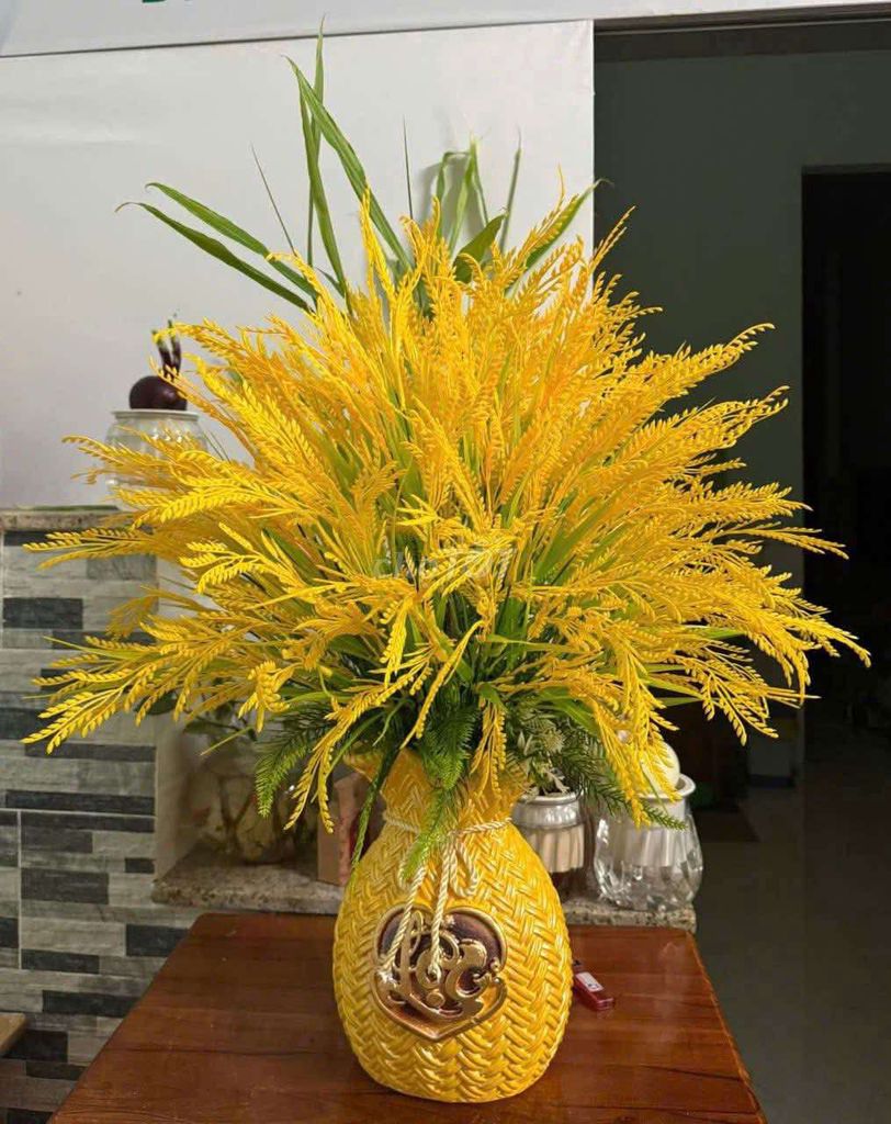 Bình hoa trang trí Túi lộc. Mua bán Cây cảnh, đồ trang trí tại Thành phố Bạc Liêu Bạc Liêu được đăng bởi Hoàng Yến hình 1