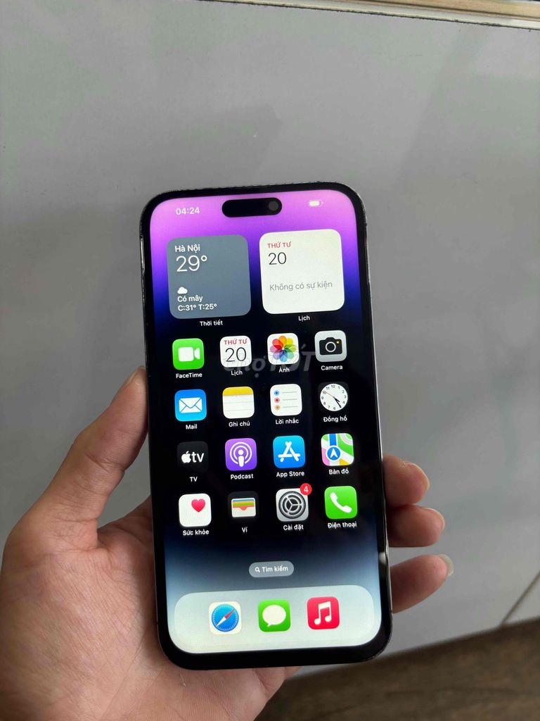 Apple iPhone 14 Pro Max Tím dùng wifi. Mua bán Điện thoại tại Quận Ninh Kiều Cần Thơ được đăng bởi LyN hình 1