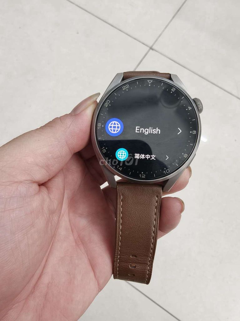 Huawei Watch 3 Pro LTE 48mm dây da gl. Mua bán Thiết bị đeo thông minh tại Quận 5 Tp Hồ Chí Minh được đăng bởi Strawberry Táo hình 1