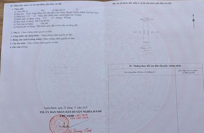 Bán lô đất hướng nam 115 m vuông - KDC Nam Đồng Xít - TT Chợ Chùa cũ