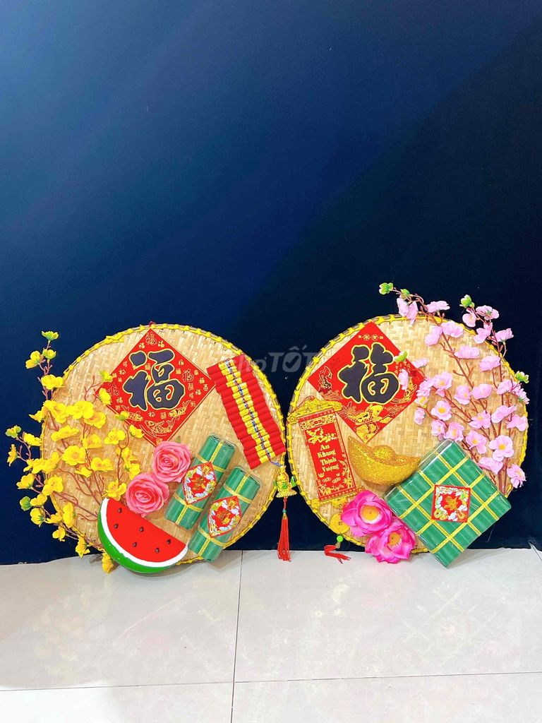 Mẹt tết trang trí size 50cm