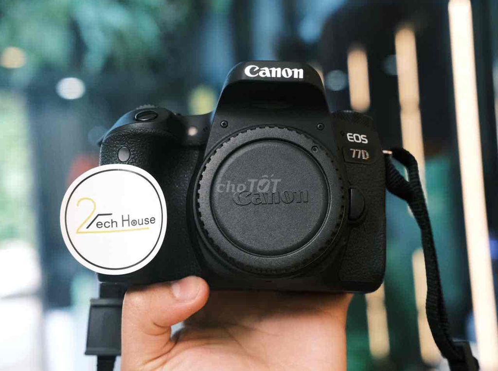 Canon EOS 77D ống kính 50mm f/1.8 STM Đen. Mua bán Máy ảnh, Máy quay tại Quận Bình Thạnh Tp Hồ Chí Minh được đăng bởi Vân Anh 2Tech House hình 1