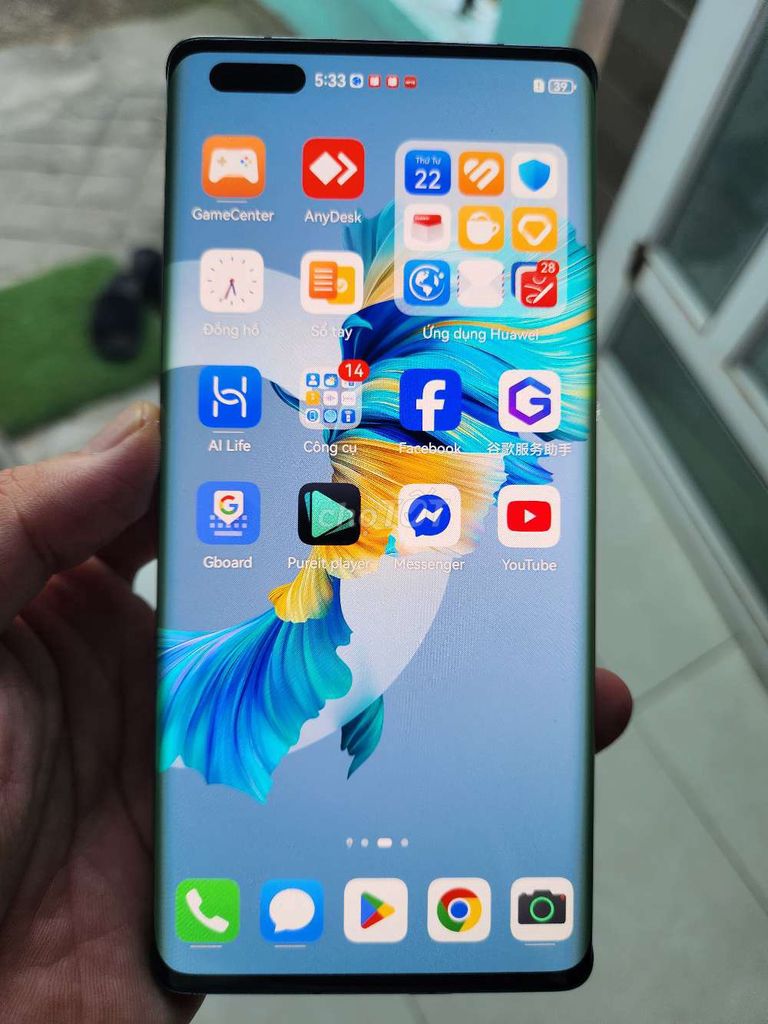 Huawei Mate 40 Pro Đen . Mua bán Điện thoại tại Huyện Châu Thành Tiền Giang được đăng bởi Cầm đồ thanh lý  hình 1