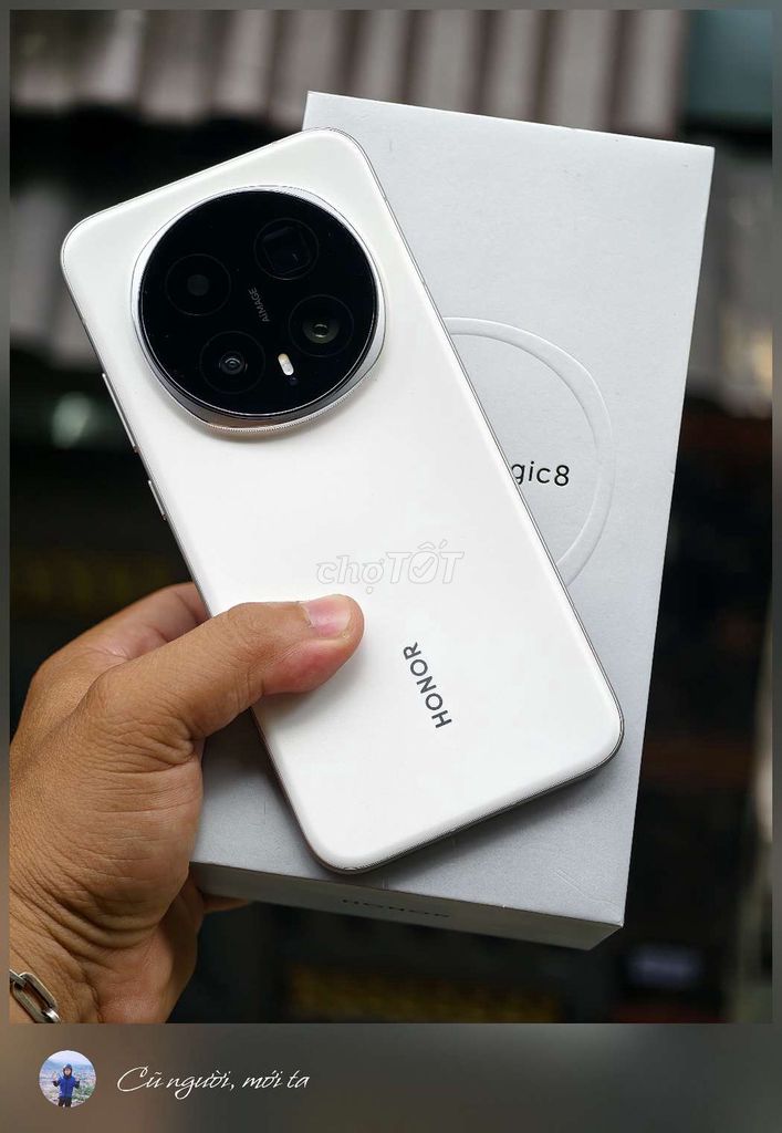 Honor Magic 8 Pro 16/513 Fullbox pin 100 có gl. Mua bán Điện thoại tại Quận 12 Tp Hồ Chí Minh được đăng bởi Đỗ Hậu Fb Dylan Đỗ hình 1