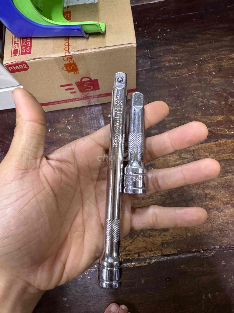 Đầu tuýp nối KOBALT 3/8 Mỹ ngắn dài (2 cây). Mua bán Đồ chuyên dụng, Giống nuôi trồng tại Quận 10 Tp Hồ Chí Minh được đăng bởi Nguyễn Trung hình 1