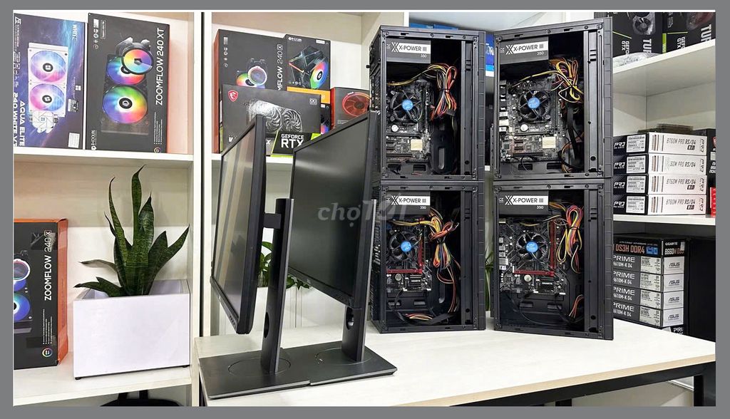 PC ĐỒ HỌA 2D TRẢ GÓP I7 8700 8G BẢO HÀNH 12TH