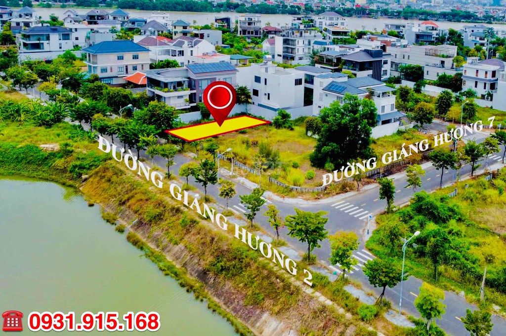 BÁN ĐẤT BT EURO VILLAGE 2 - 300M2 - HÒA XUÂN - CẨM LỆ - ĐÀ NẴNG