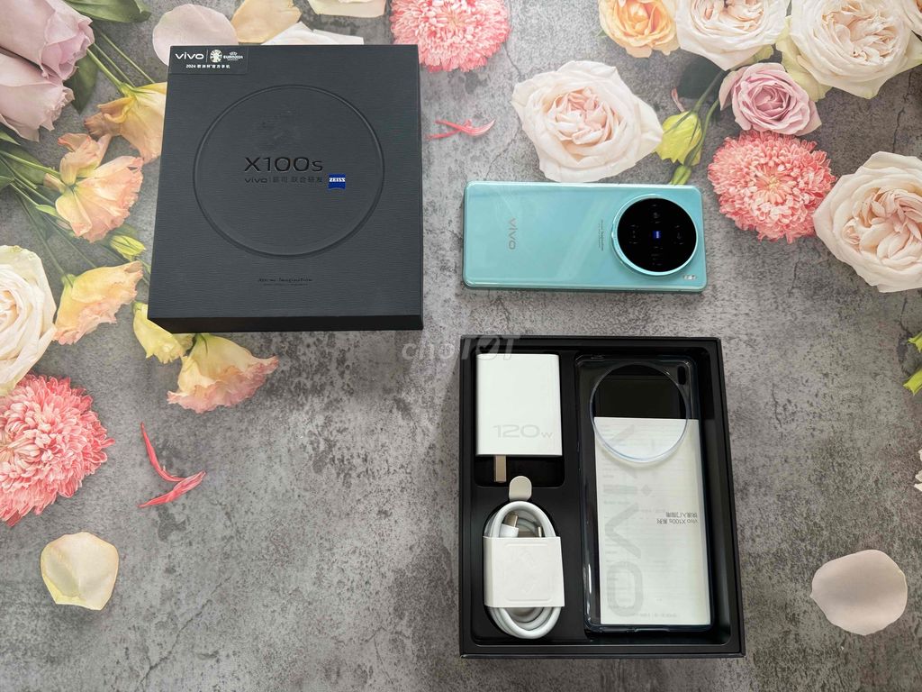 Vivo X100S Blue 16/256Gb Fullbox BH 6th có góp