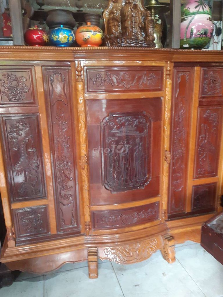 Tủ thờ gỗ căm xe. Mua bán Tủ, kệ gia đình tại Quận Tân Phú Tp Hồ Chí Minh được đăng bởi Khanh hình 3