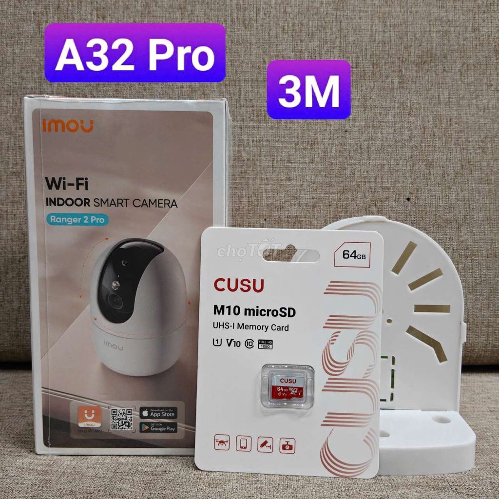 Camera Imou A32 Pro 3M 2K. Mua bán Máy ảnh, Máy quay tại Quận Thanh Khê Đà Nẵng được đăng bởi Camera sỉ Phi Vũ hình 1