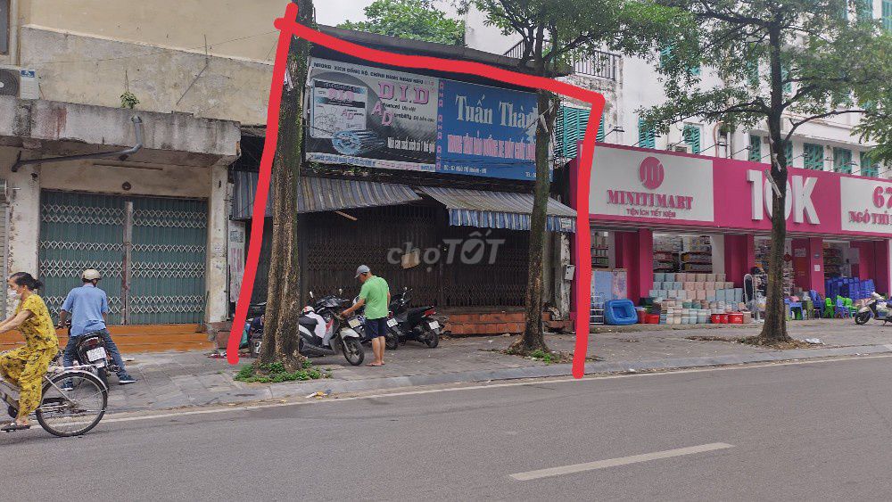 Cho thuê diện tích 114m2 Ngô Thì Nhậm, bàn giao thô