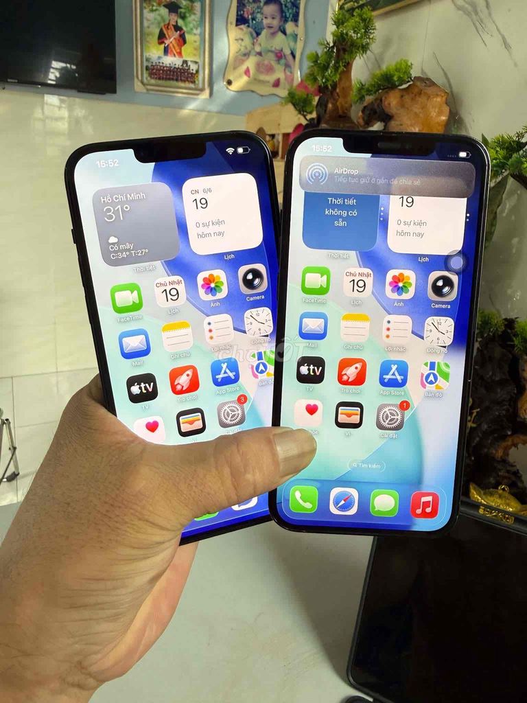 Apple iPhone 12 Pro Max 128GB Xanh Đã sử dụng. Mua bán Điện thoại tại Thành phố Thuận An Bình Dương được đăng bởi  Phan Trung hình 1