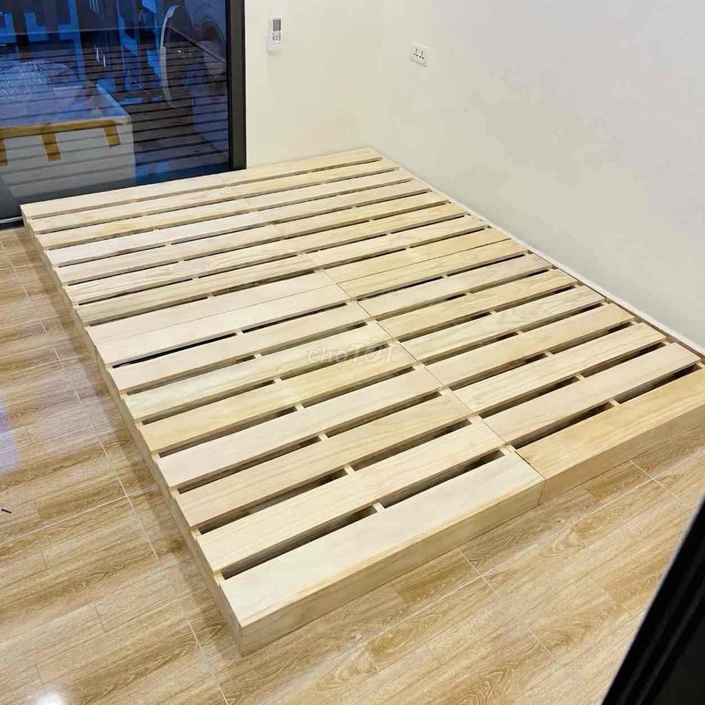 Giường Pallet 1m2x2mx8cm. Mua bán Giường, chăn ga gối nệm tại Quận 6 Tp Hồ Chí Minh được đăng bởi Thanh Thanh Thái hình 1