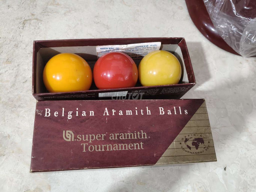 Bóng bida Aramith Super Aramith Tournament. Mua bán Sở thích khác tại Quận 8 Tp Hồ Chí Minh được đăng bởi Ngọc Anh  hình 1