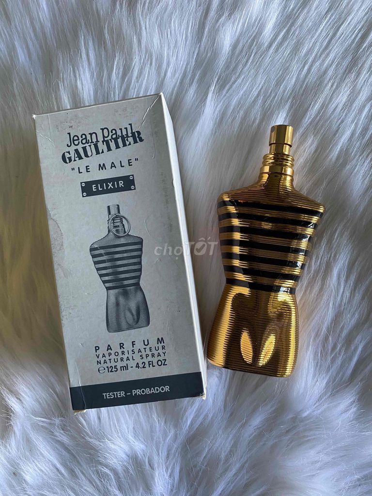 Jean Paul Gaultier Le Male Elixir 125ml Vàng. Mua bán Nước hoa tại Huyện Hồng Ngự Đồng Tháp được đăng bởi Gia Kỳ  hình 1
