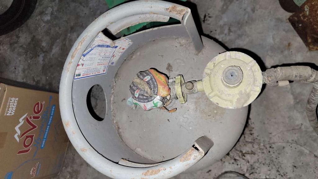 Bình gas H-GAS 12kg Inox Xám. Mua bán Nội thất, đồ gia dụng khác tại Thành phố Mỹ Tho Tiền Giang được đăng bởi Tâm hình 1