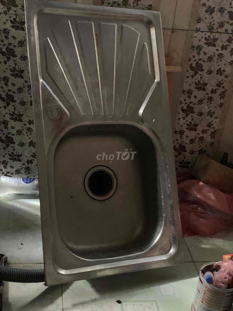 Bồn rửa chén Inox Bạc. Mua bán Thiết bị vệ sinh, nhà tắm tại Quận Hải Châu Đà Nẵng được đăng bởi thọ hình 1