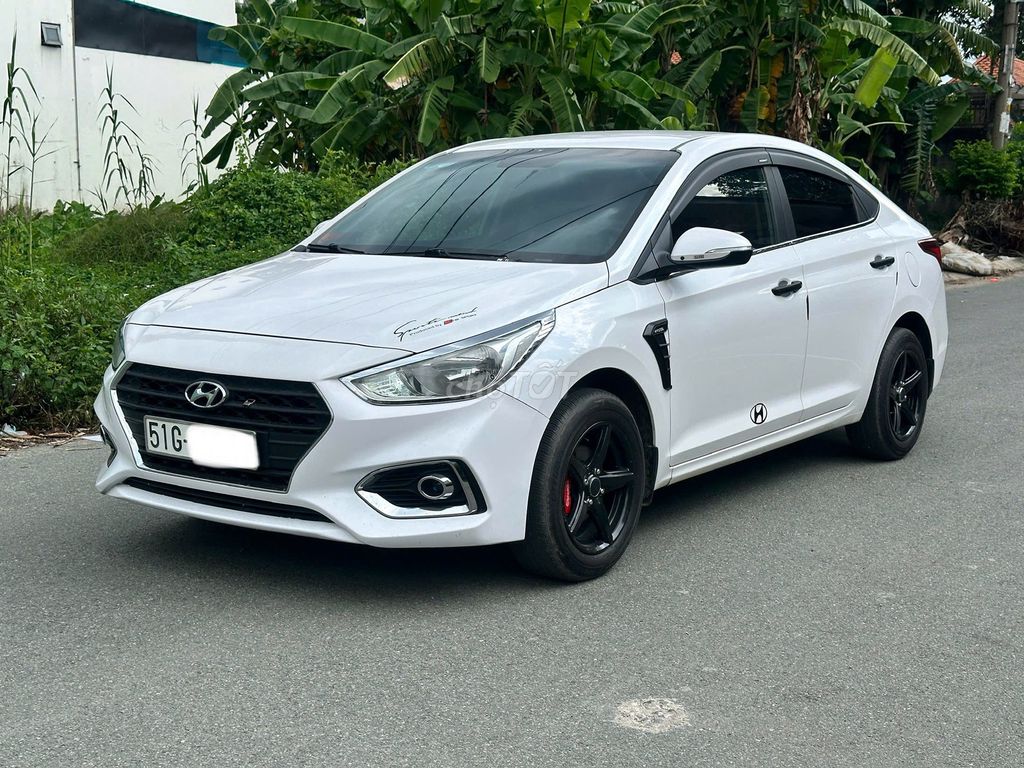 Hyundai Accent 2019 số sàn, màu trắng full đồ chơi. Mua bán Ô tô tại Quận Gò Vấp Tp Hồ Chí Minh được đăng bởi Việt 8080 hình 1