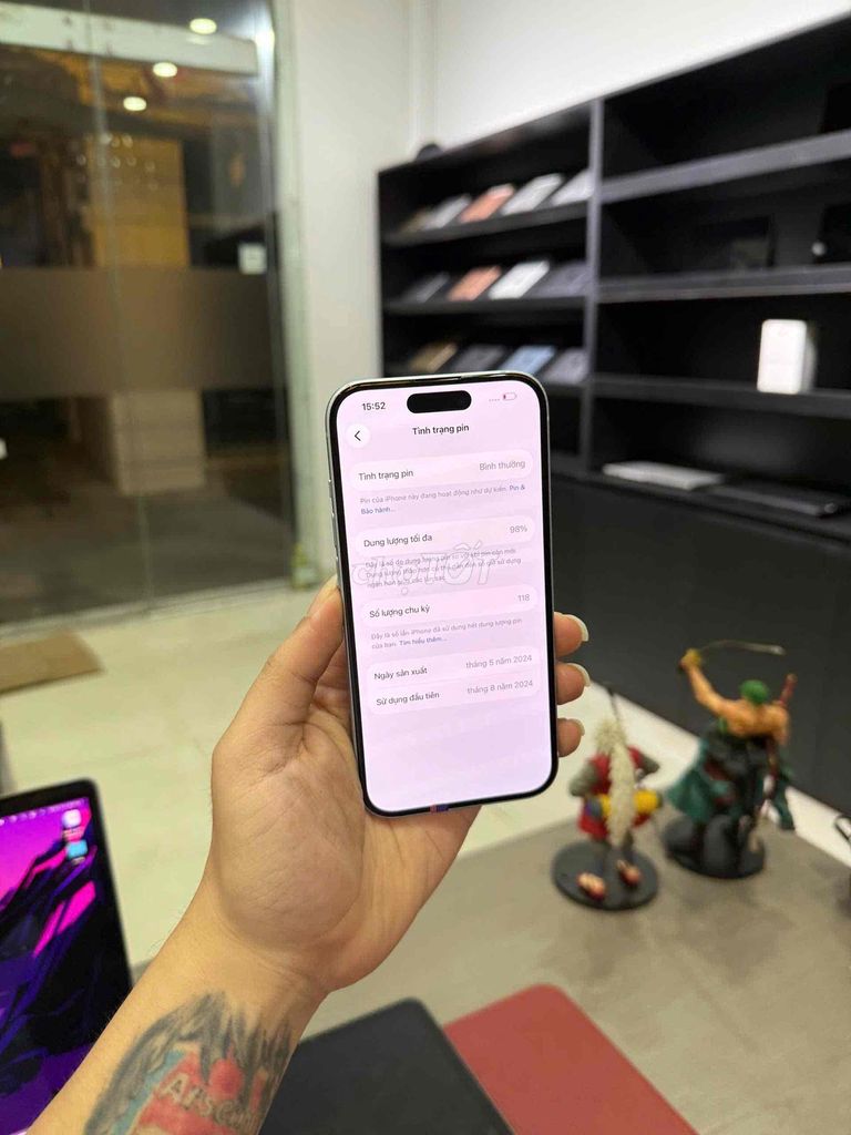 Apple iPhone 15 128GB Trắng Zin áp nguyên bản. Mua bán Điện thoại tại Quận Đống Đa Hà Nội được đăng bởi KT Hà Nội Mobile hình 1