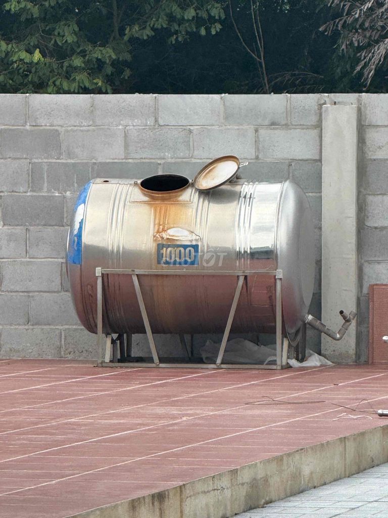 Bồn nước Inox 1000 lít đã sử dụng. Mua bán Nội thất, đồ gia dụng khác tại Huyện Trảng Bàng Tây Ninh được đăng bởi Mua bán trao đổi đtdd trảng bàng hình 1