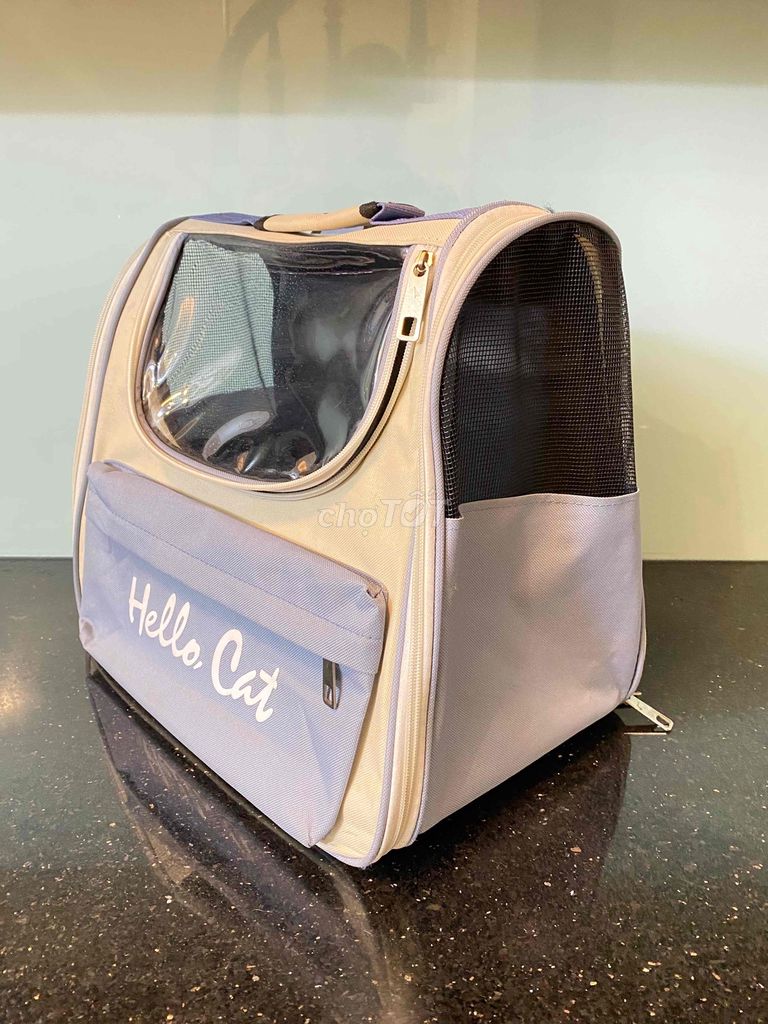Balo thú cưng Xám, Kem đã sử dụng 6kg. Mua bán Phụ kiện, Thức ăn, Dịch vụ tại Quận Hai Bà Trưng Hà Nội được đăng bởi Phương hình 1