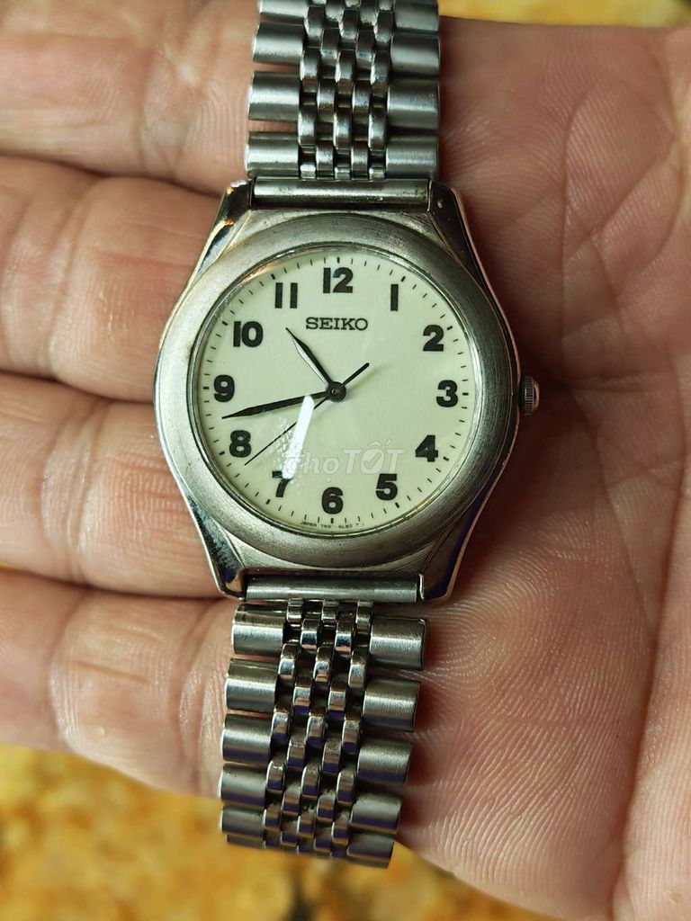 Đồng hồ Seiko nam nữ Thép Bạc 35mm Dạ quang. Mua bán Đồng hồ tại Thành phố Nha Trang Khánh Hòa được đăng bởi ĐỒNG HỒ SI hình 1