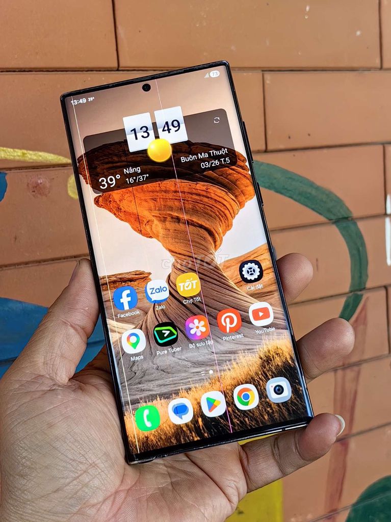 Samsung S22 Ultra Đen 2 sim vật lý. Mua bán Điện thoại tại Thành phố Buôn Ma Thuột Đắk Lắk được đăng bởi Kim Long hình 1