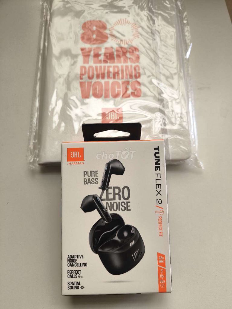 Tai nghe JBL Tune Flex 2 Chống ồn Đen. Mua bán Tivi, Âm thanh tại Thành phố Qui Nhơn Bình Định được đăng bởi Ngoc Thuan Nguyen hình 1