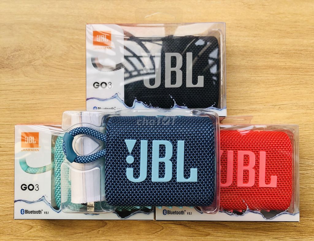 Loa Bluetooth JBL GO 3 - Hàng Chính Hãng