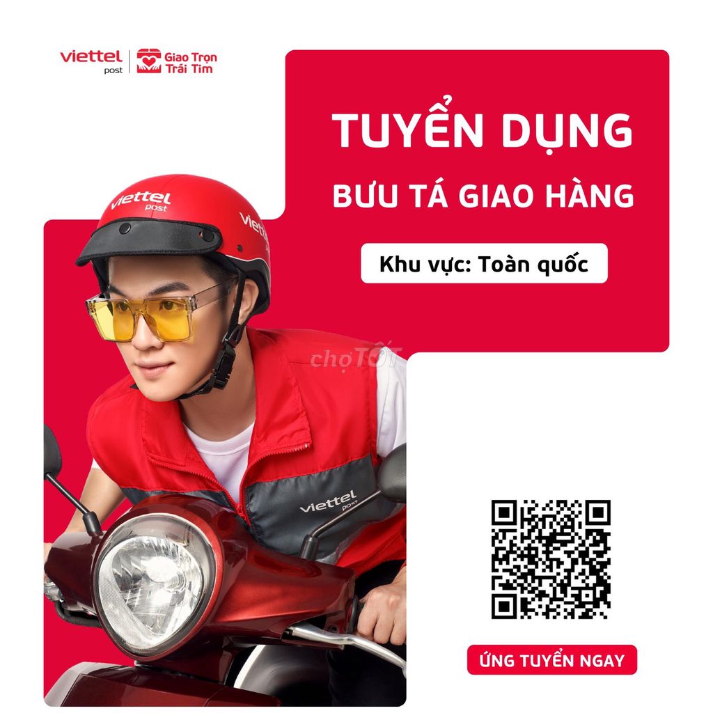 Nhân viên Bưu Tá - Tỉnh Hải Dương - Đi làm ngay !