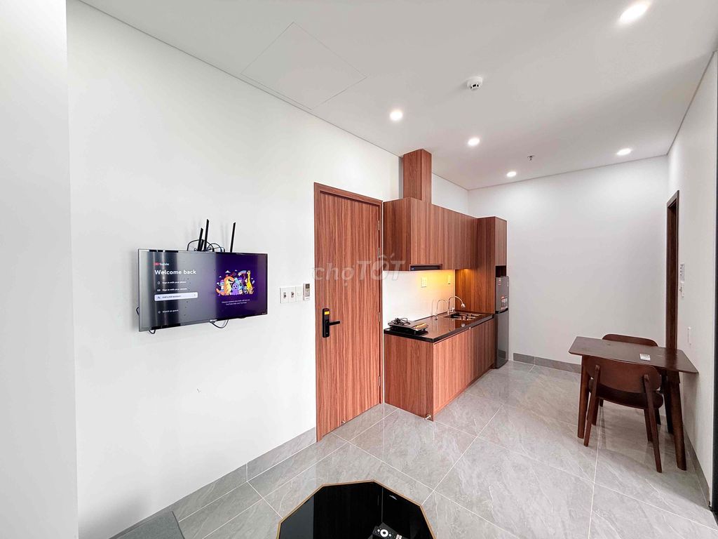 Brand-new 1-bedroom apartment with a big balcony in FPT City — photo 7