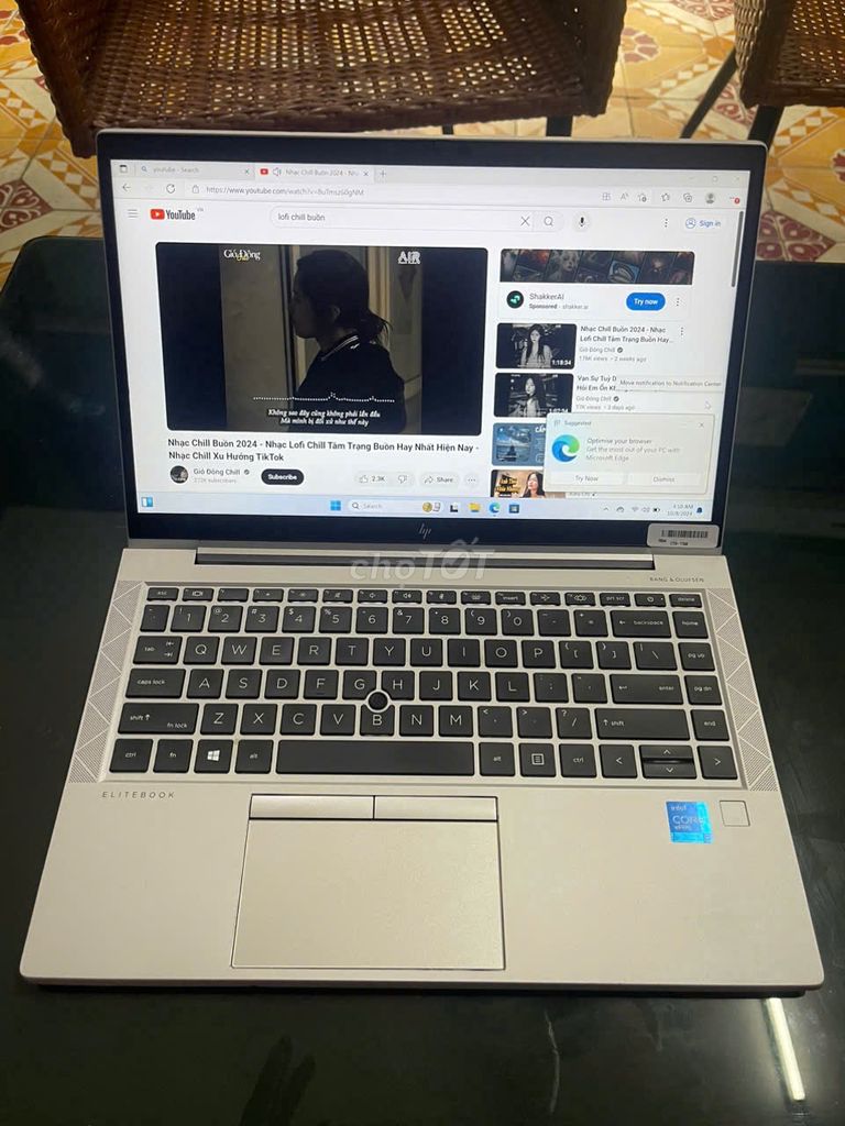 HP elitebook 840 G8 i5-1145G7, Ram 8G, 14' cảm ứng