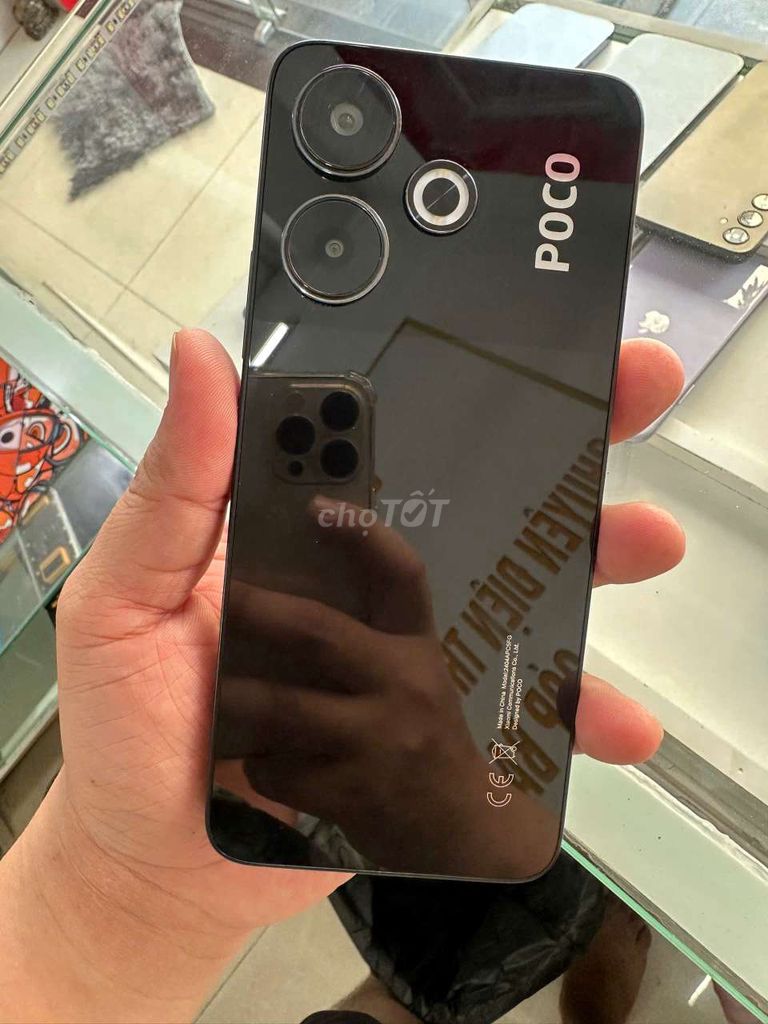 POCO M6 6GB/128GB Đen. Mua bán Điện thoại tại Huyện Hóc Môn Tp Hồ Chí Minh được đăng bởi Sand Store  hình 1