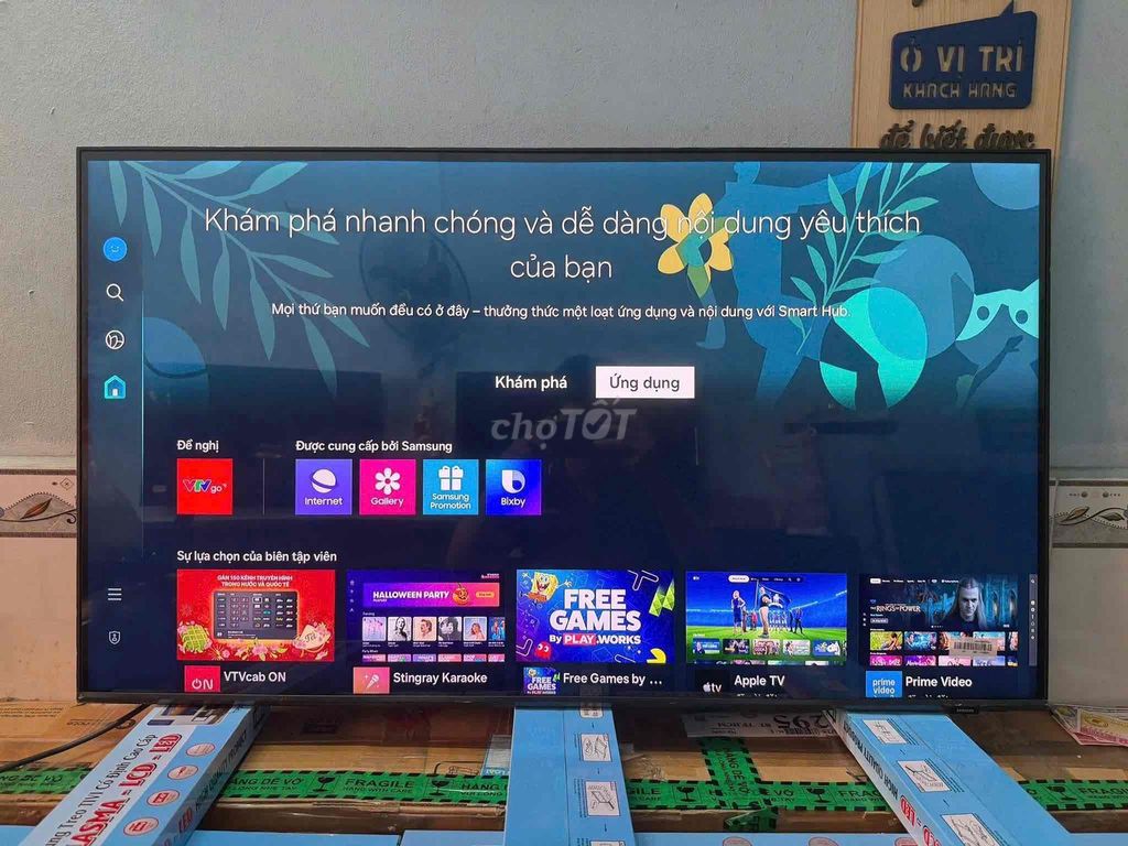Tivi Samsung QLED 4K 43 inch- góp tại nhà. Mua bán Tivi, Âm thanh tại Quận 12 Tp Hồ Chí Minh được đăng bởi Vy Điện Máy Trả Góp Nhanh hình 1