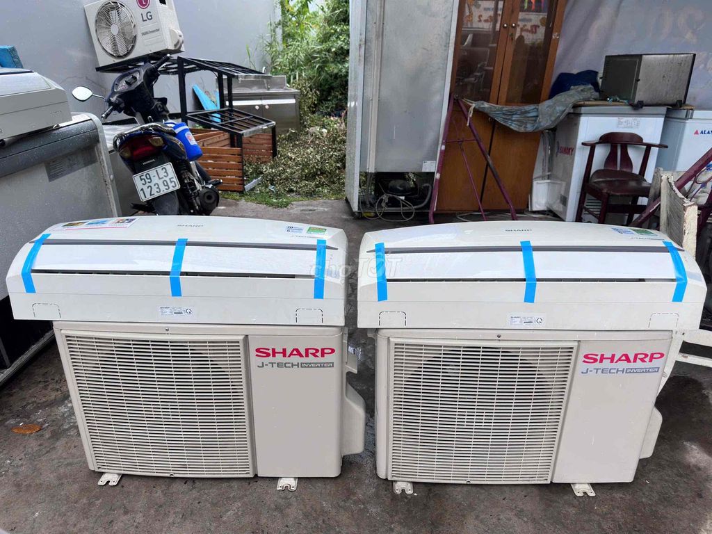 Máy lạnh Sharp inverter 2hp mới 95% sx 2023. Mua bán Máy lạnh, điều hoà tại Quận 7 Tp Hồ Chí Minh được đăng bởi Trần Kim Duyên hình 1